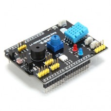 Módulo para Arduino 9 sensores com DHT11 e LM35 e IR