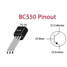 BC550 Transistor NPN